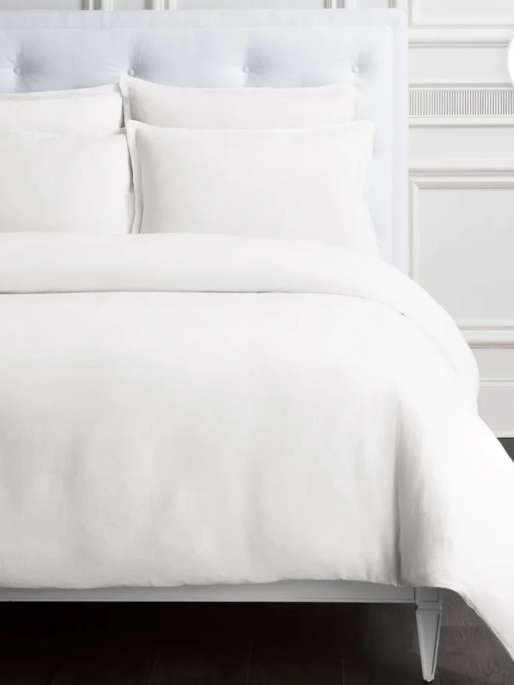 Jonathan Adler KING‎ Pristine White Duvet Cover